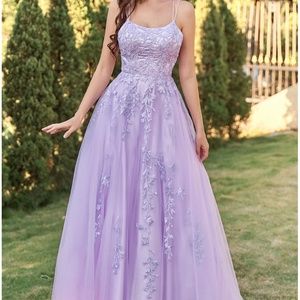 Special Occasion Purple Gown